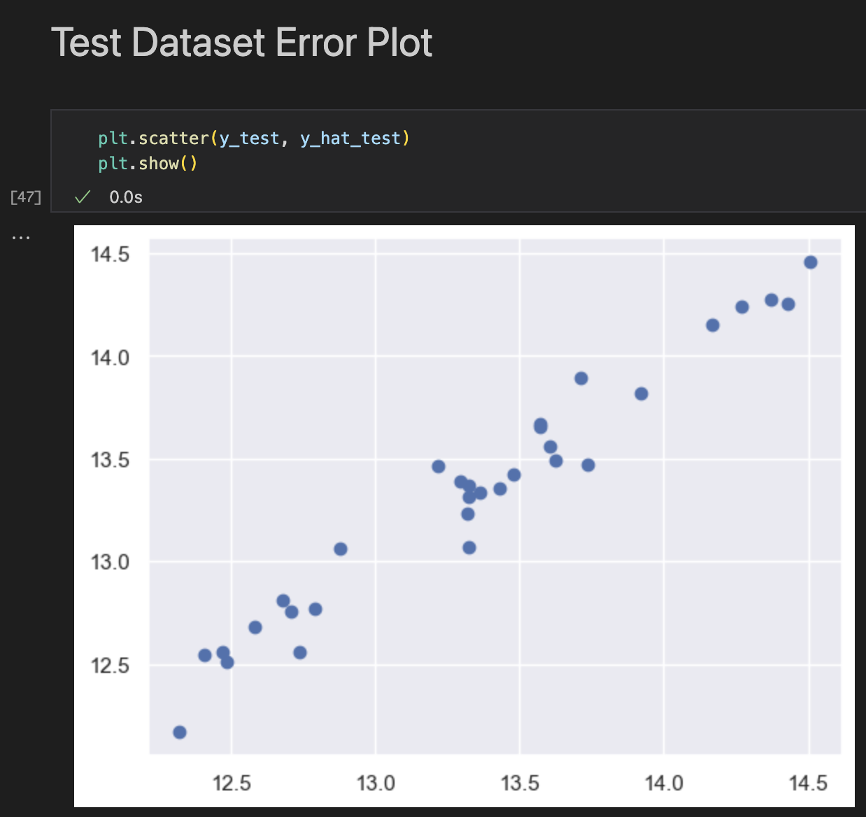 Residuals and error analysis